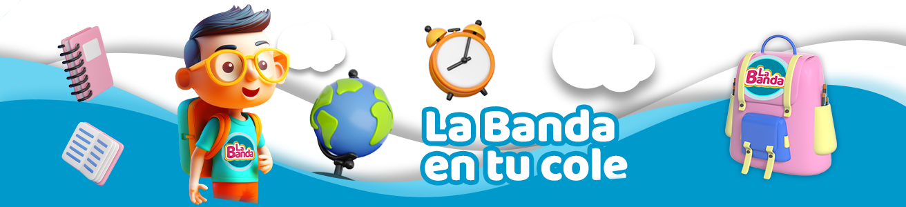 Banner La Banda en tu cole   Escritorio 1312x300