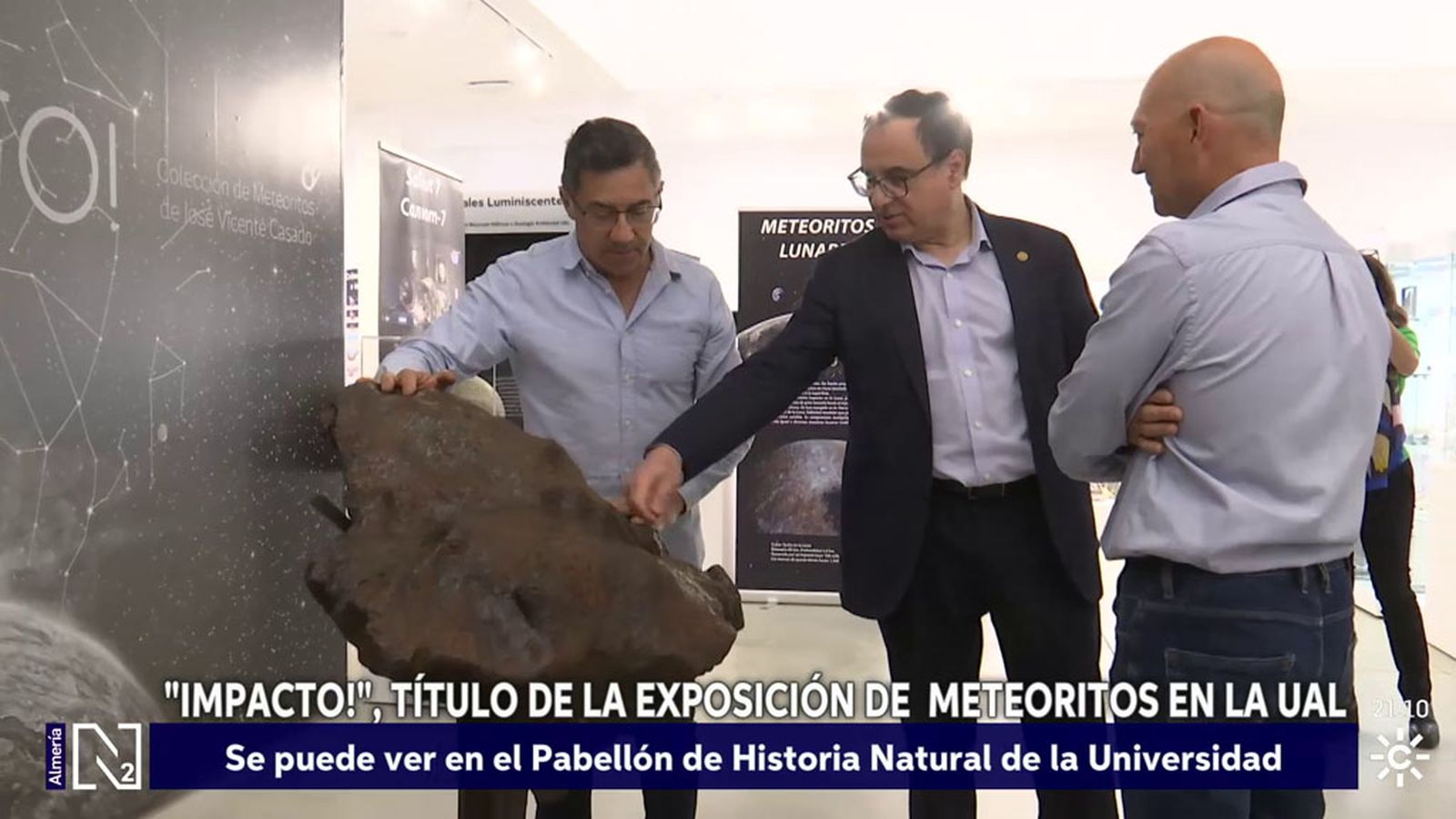 EXPOSICION METEORITOS EN ALMERÍA