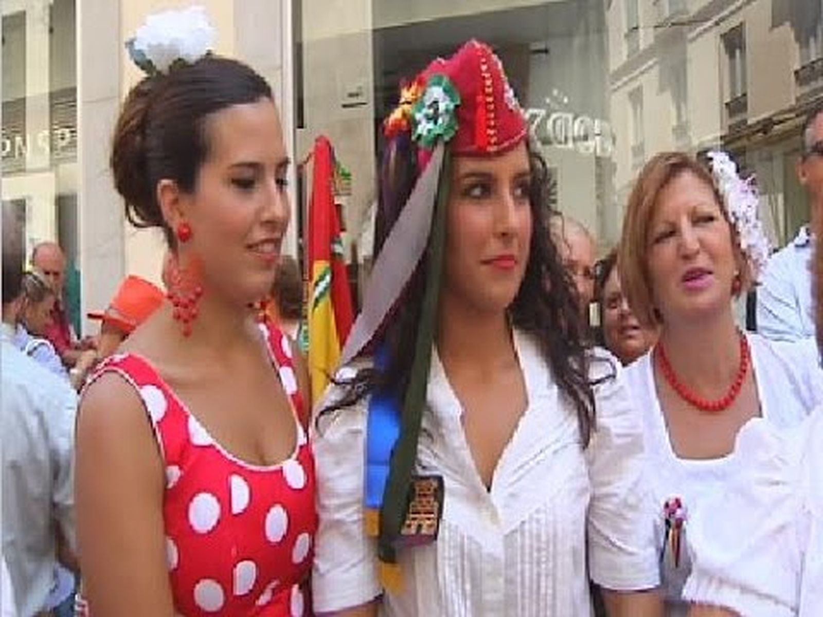 Panda de Verdiales en la Feria de Málaga
