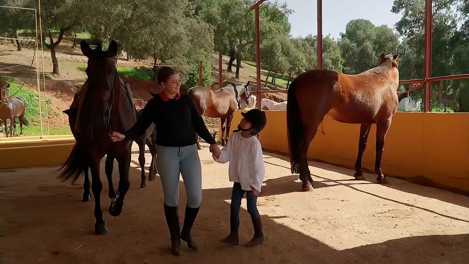 La Yeguada 3 Tréboles comparte en familia el amor por los caballos