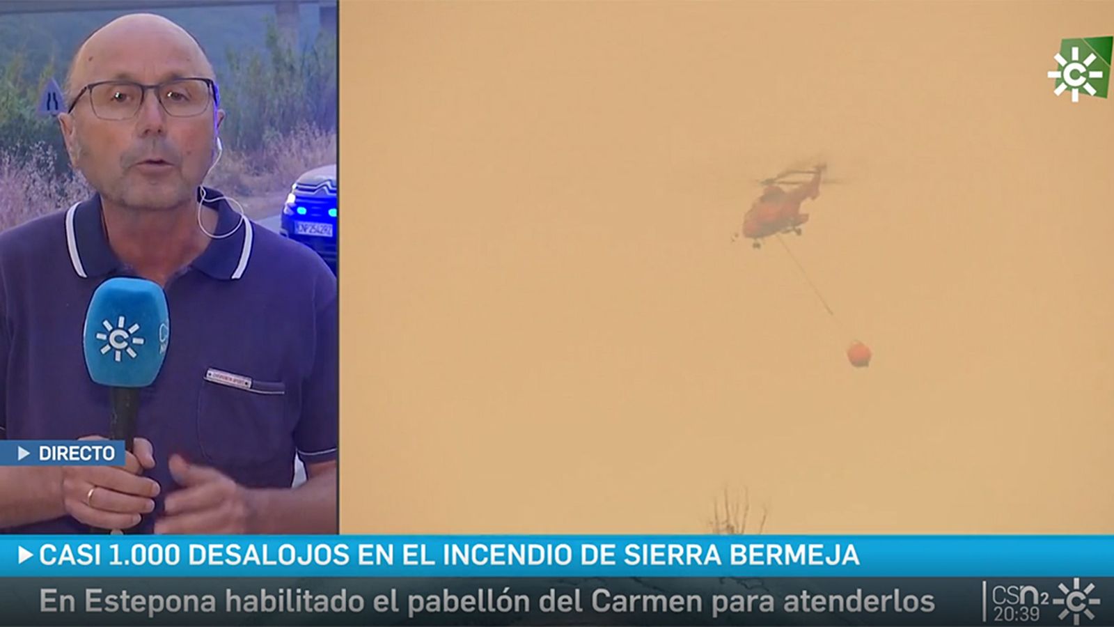Comunicación Incendio Málaga