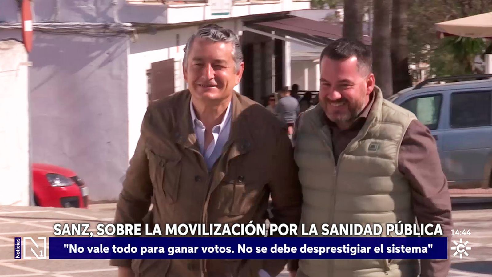 Sanz dice que las movilizaciones son campaña de la izquierda