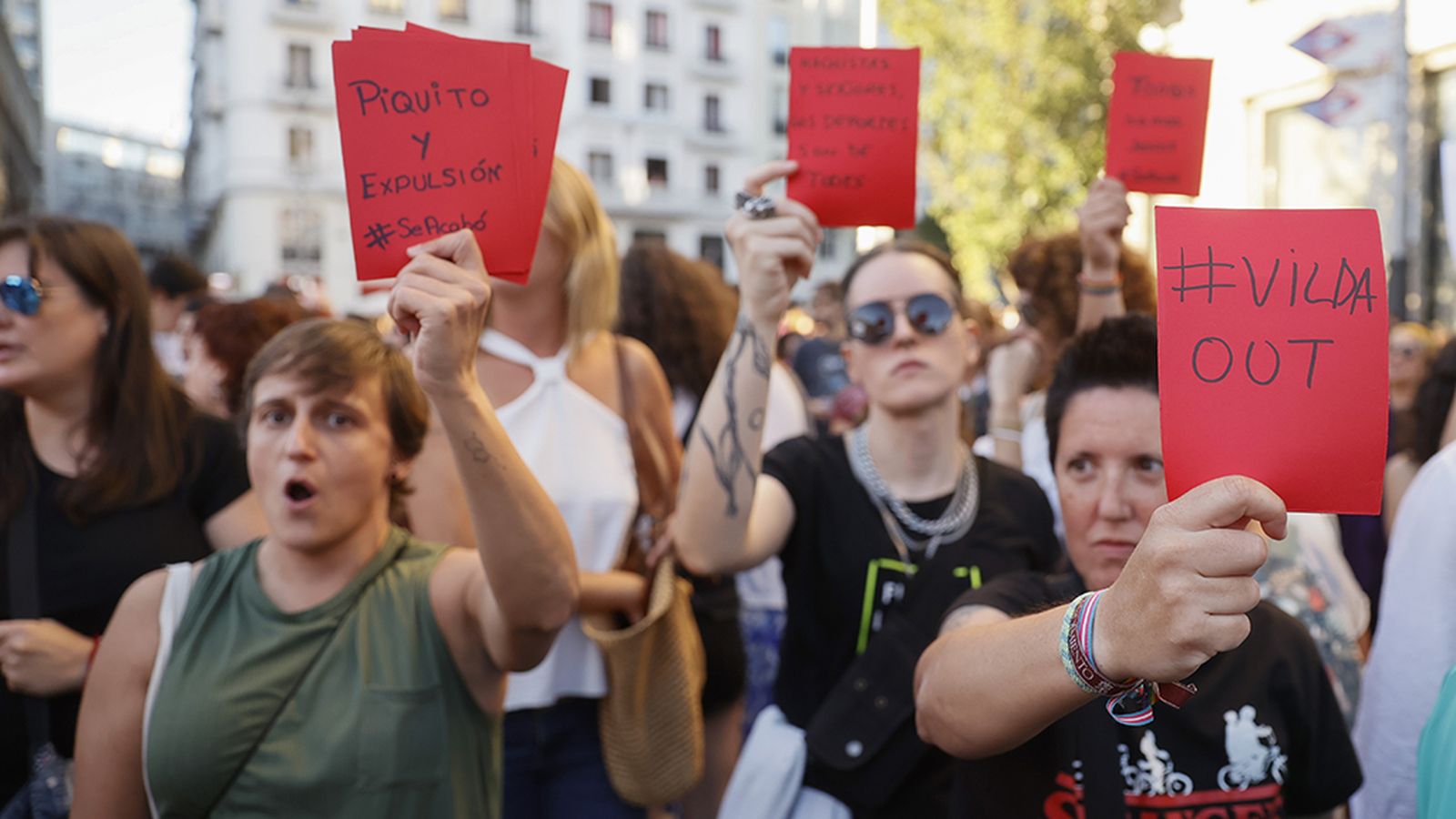 Tarjeta roja a Rubiales
