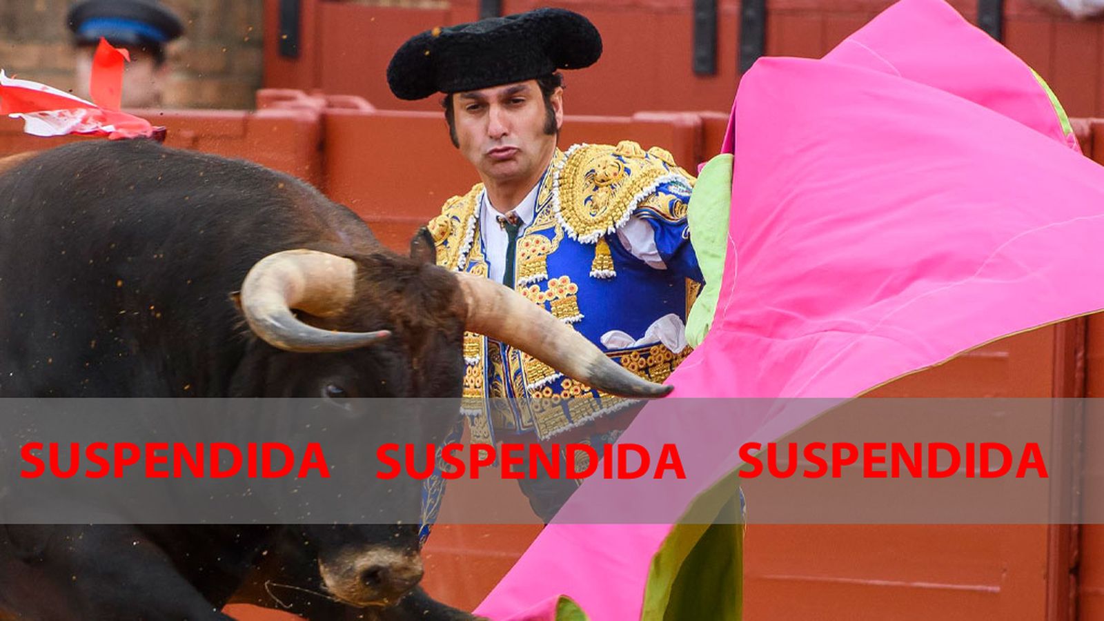 Comunicación Toros Suspendida