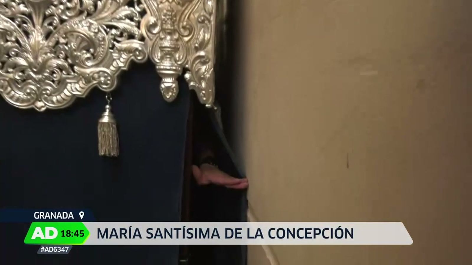 AD Jueves Santo La Concha Granada Tapa detalle mano
