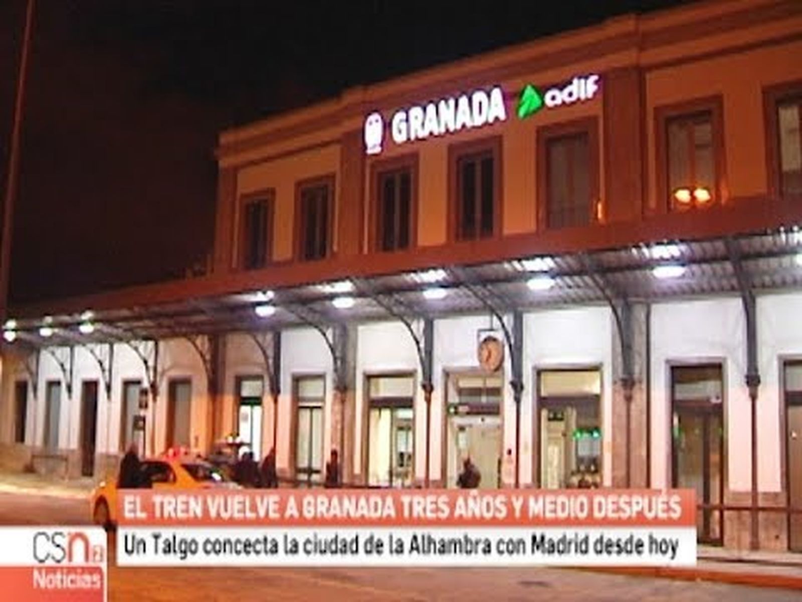 El tren vuelve a Granada