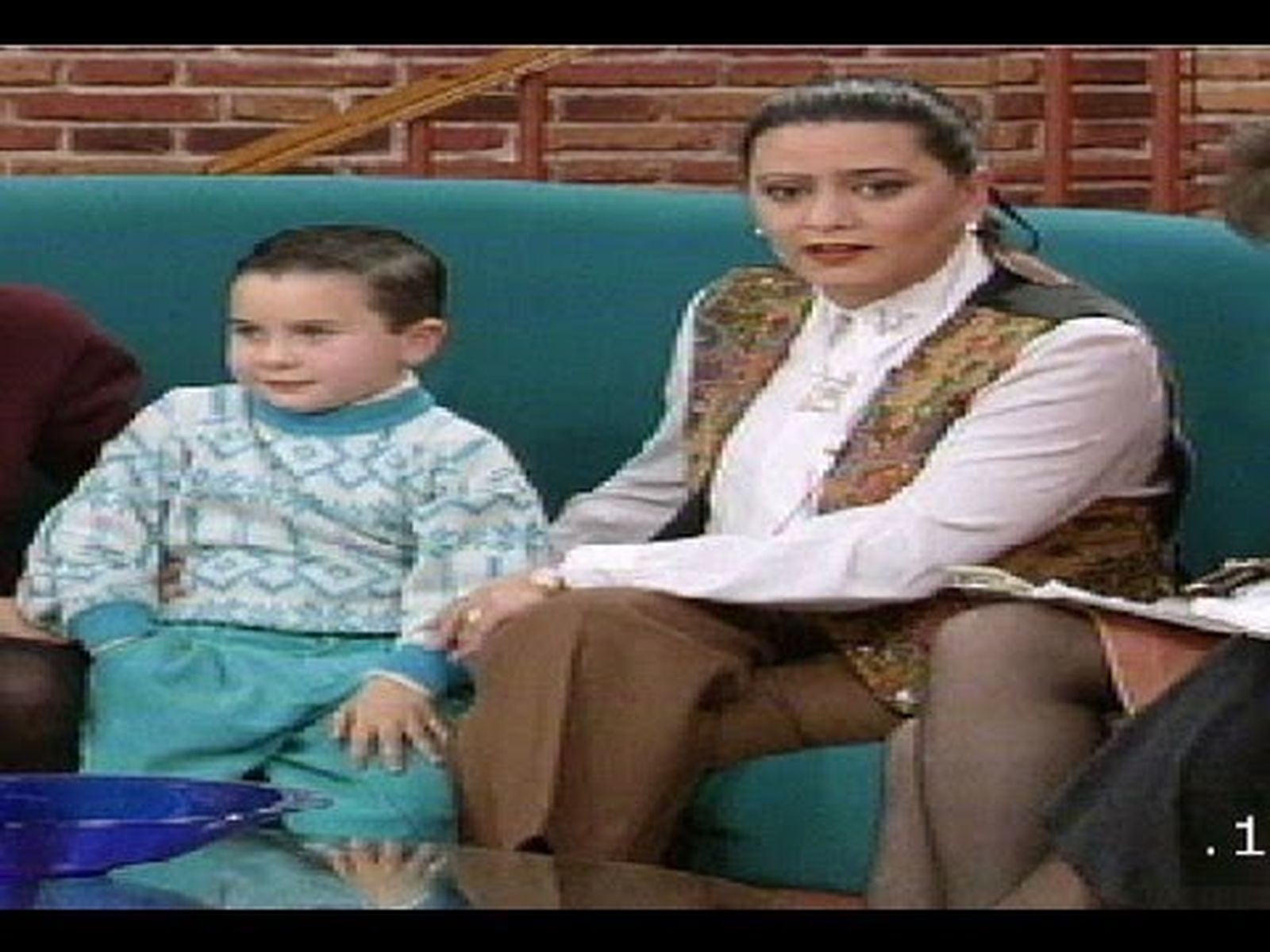 María del Monte, su imagen más familiar con su sobrino en "Si tú me dices ven" (1993)