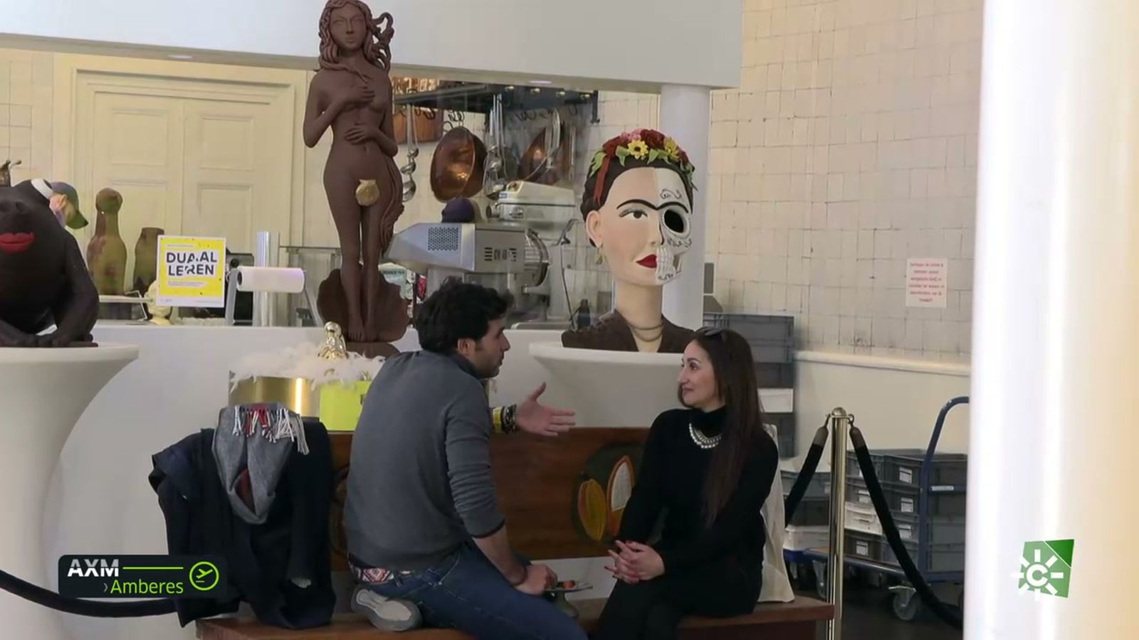 Andalucía x el mundo Amberes Isabel Pérez Chocolate Tapa