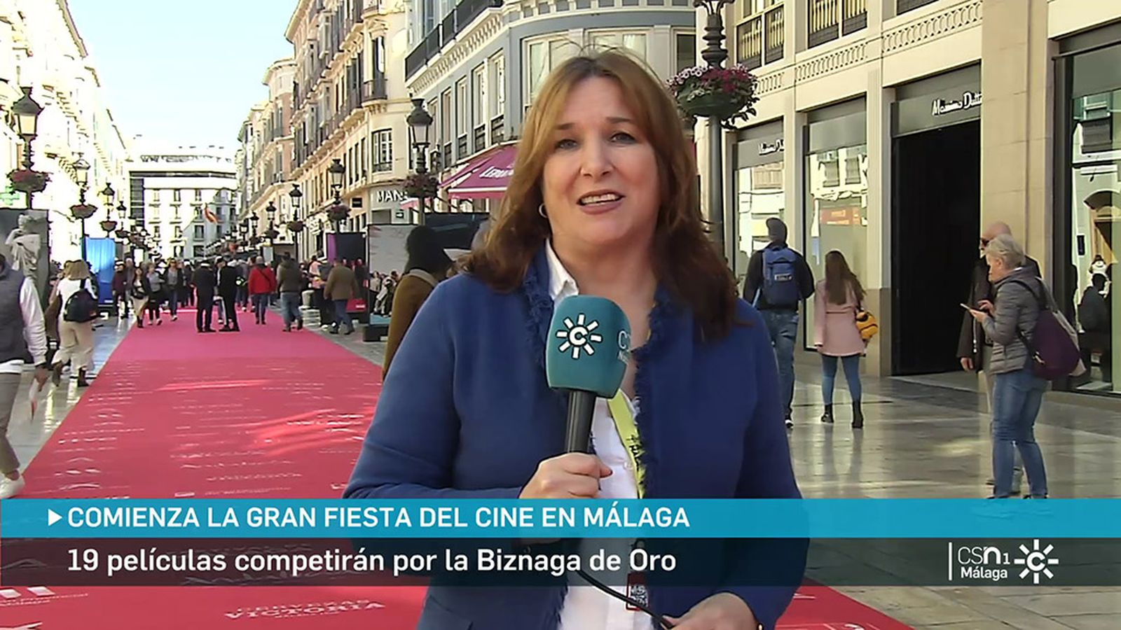El festival de cine de Málaga despliega la alfombra roja