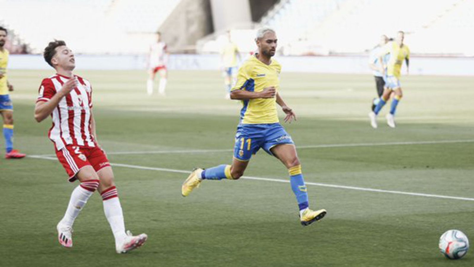almeria las palmas partido tras pandemia