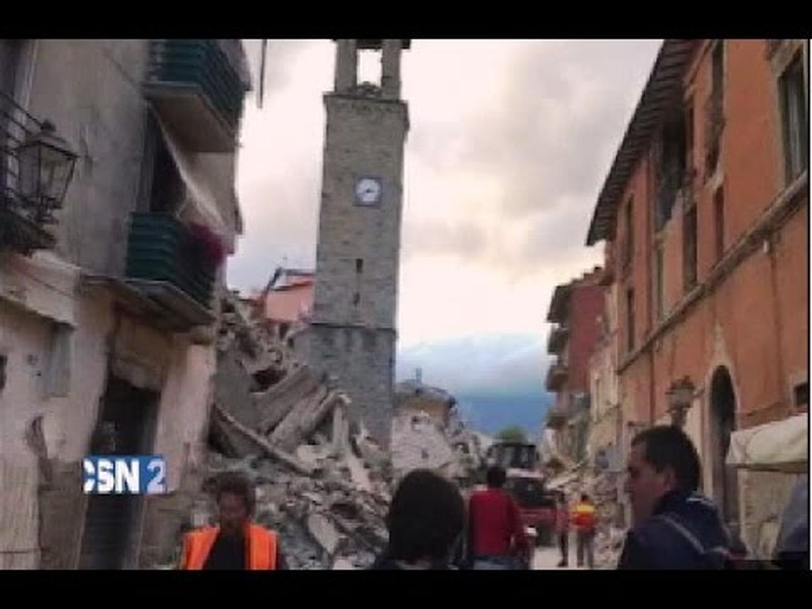 Terremoto en Italia en el Lacio de más de 6 grados en la escala de Richter