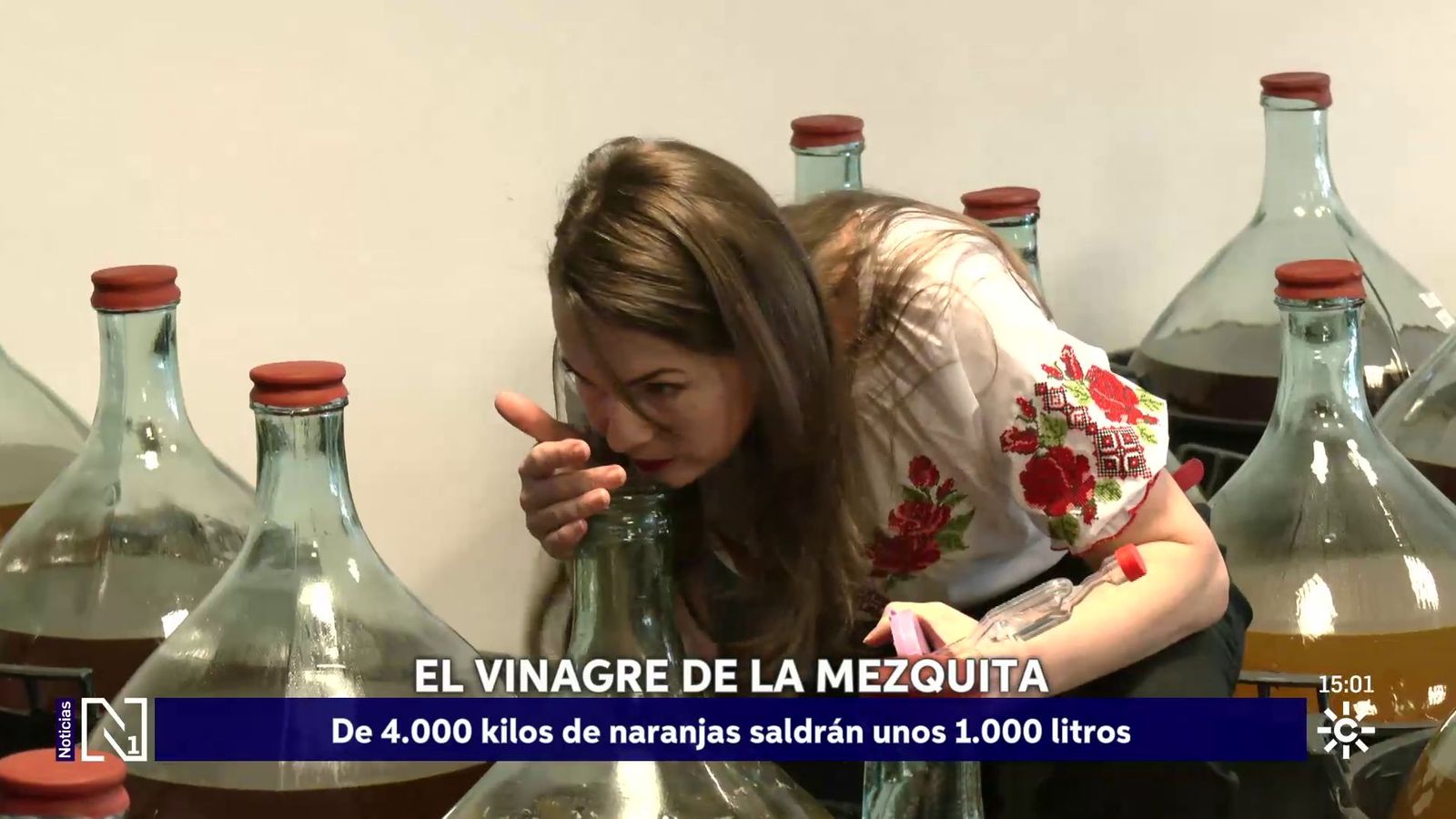 Comercializan vinagre de naranja amarga de la Mezaquita