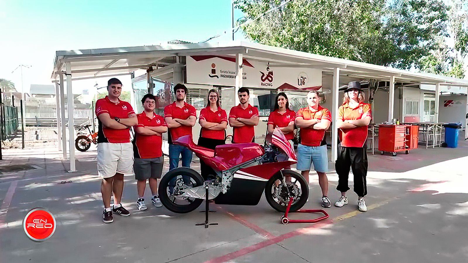 Así es la moto eléctrica del equipo de estudiantes sevillanos que competirá en MotoStudent