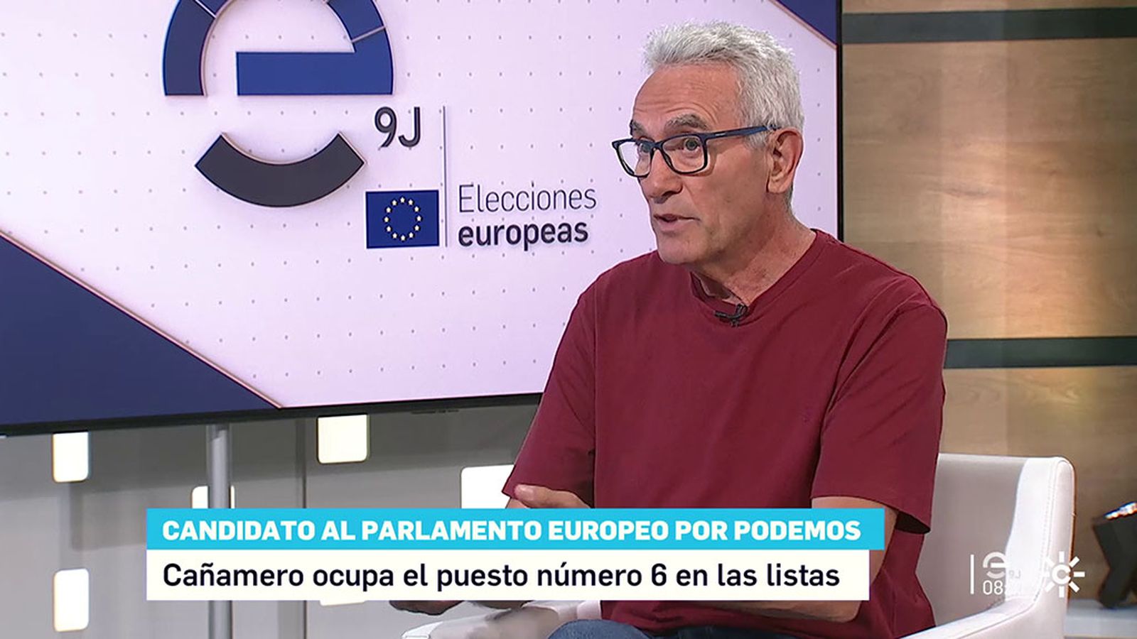 Entrevista electoral a Diego Cañamero, candidato de Podemos