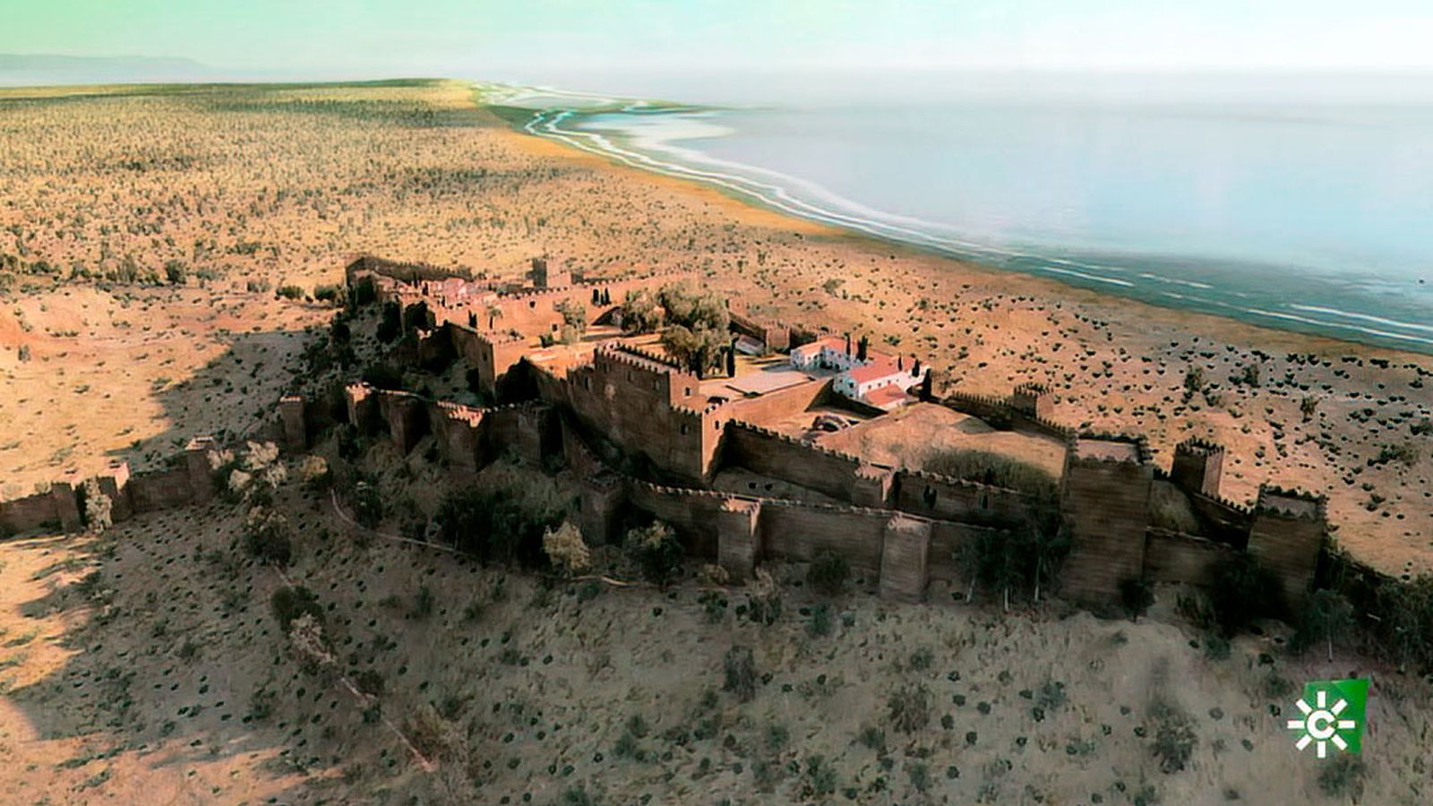 La Alcazaba de Almería en la época de esplendor del reino nazarí