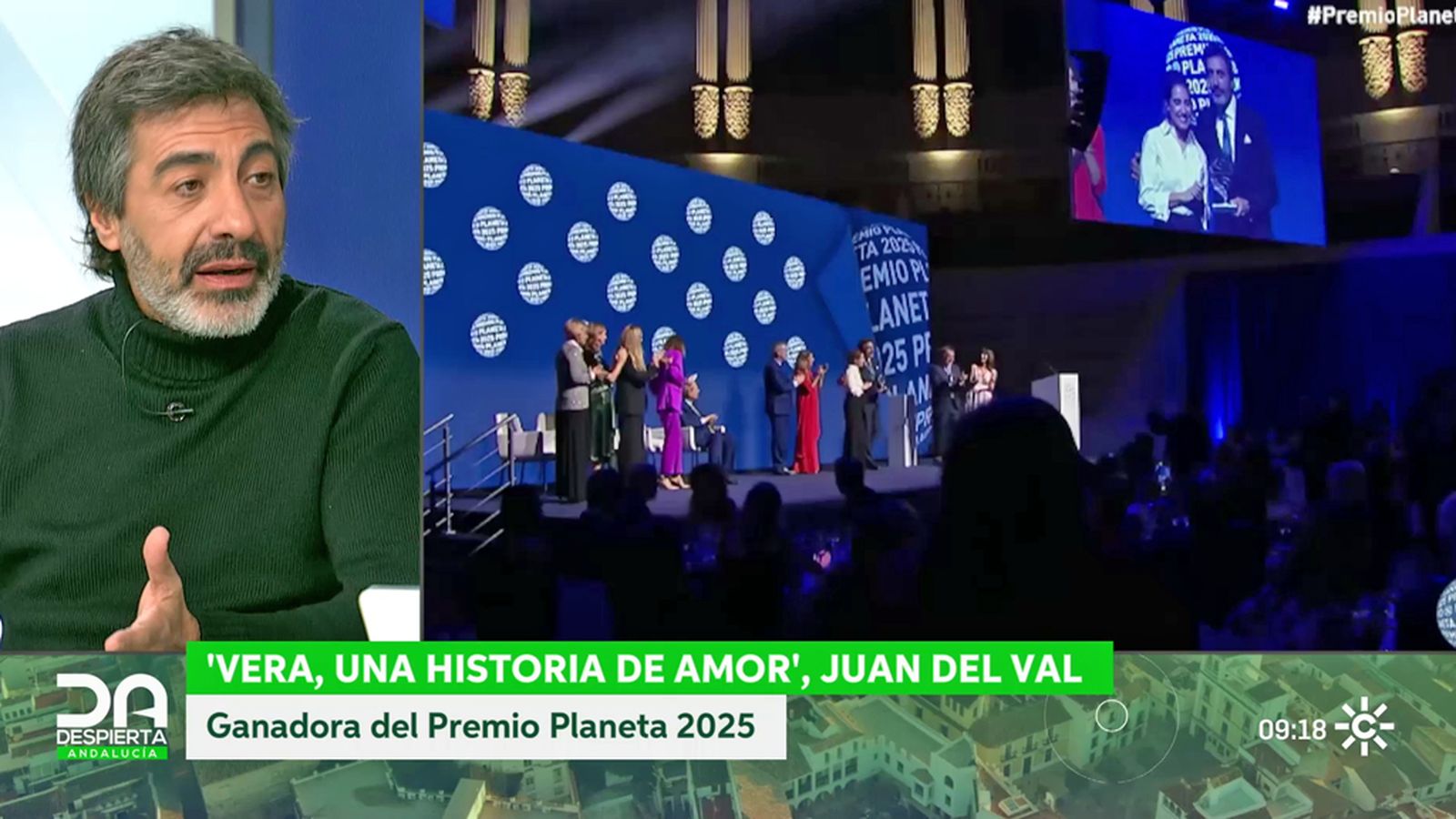 Ganadores del Planeta en Despierta Andalucía