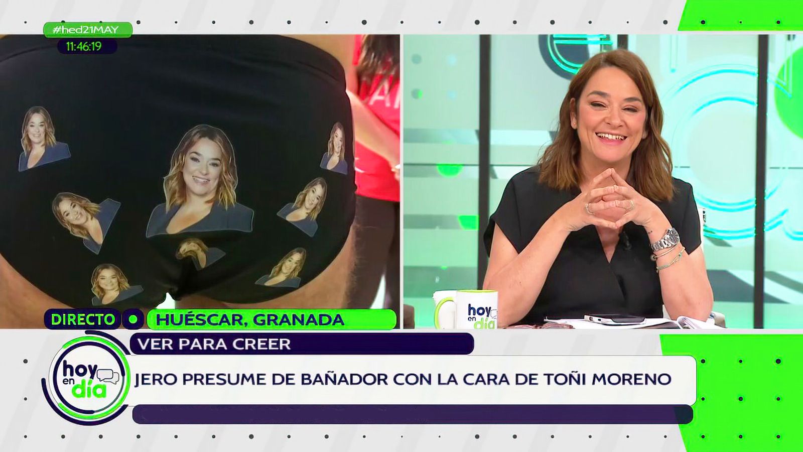 Nos damos el primer chapuzón de la temporada, con sorpresa para Toñi Moreno...