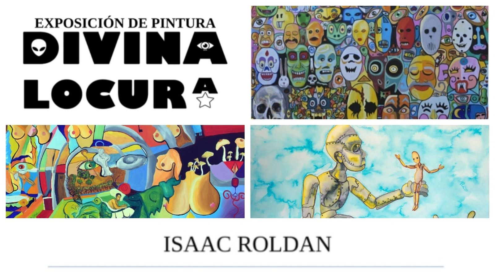 Exposición de pinturas Isaac Roldán