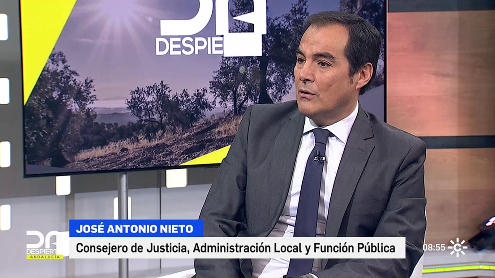 tapa José Antonio Nieto, consejero de Justicia y Función Pública