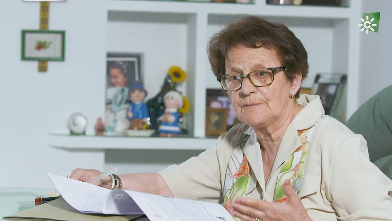 Ana, una monja que ha retomado los estudios con 90 años