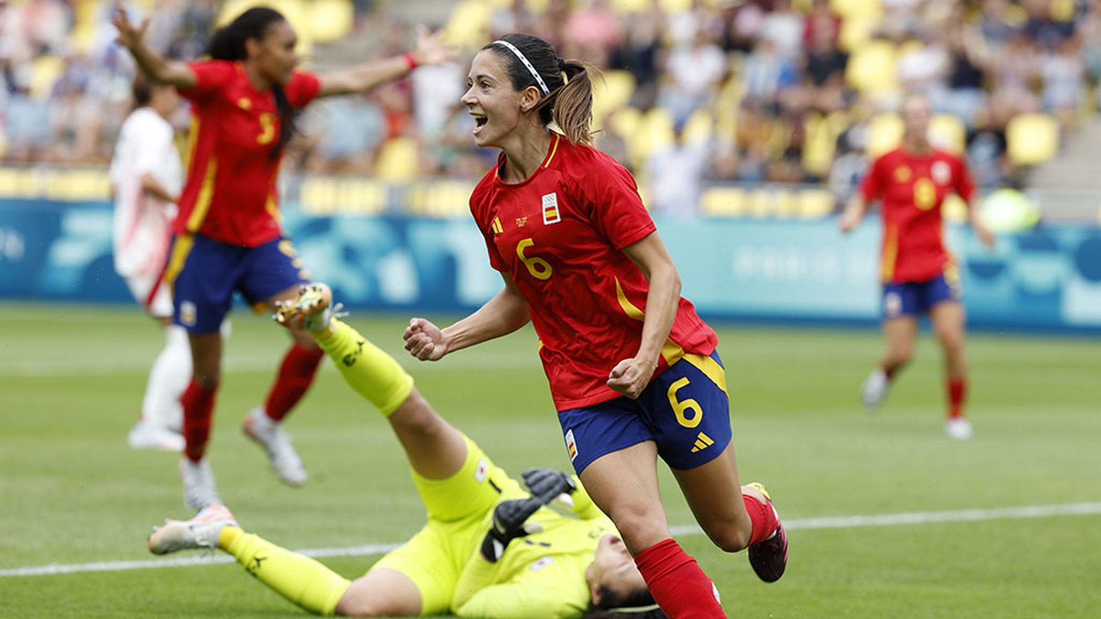 Foto España Japón JJOO selección femenina de fútbol