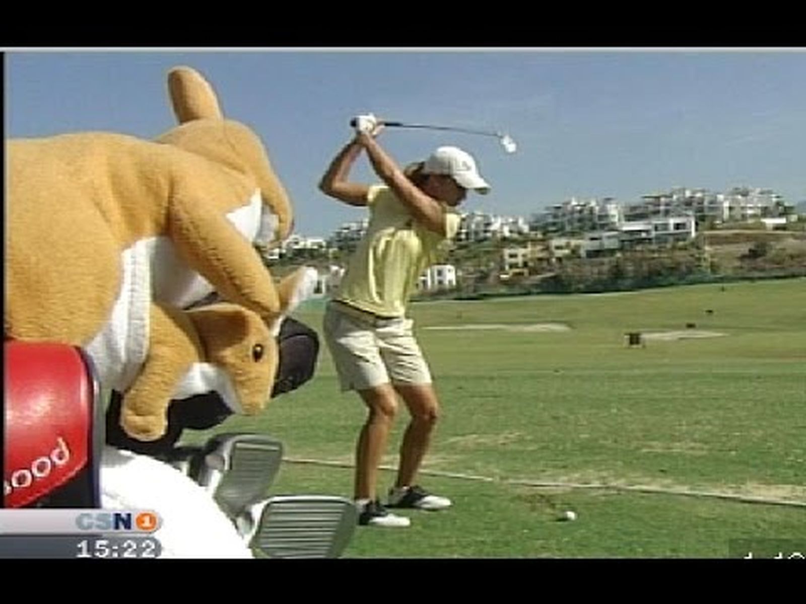 Azahara Muñoz, golfista prometedora en 2009