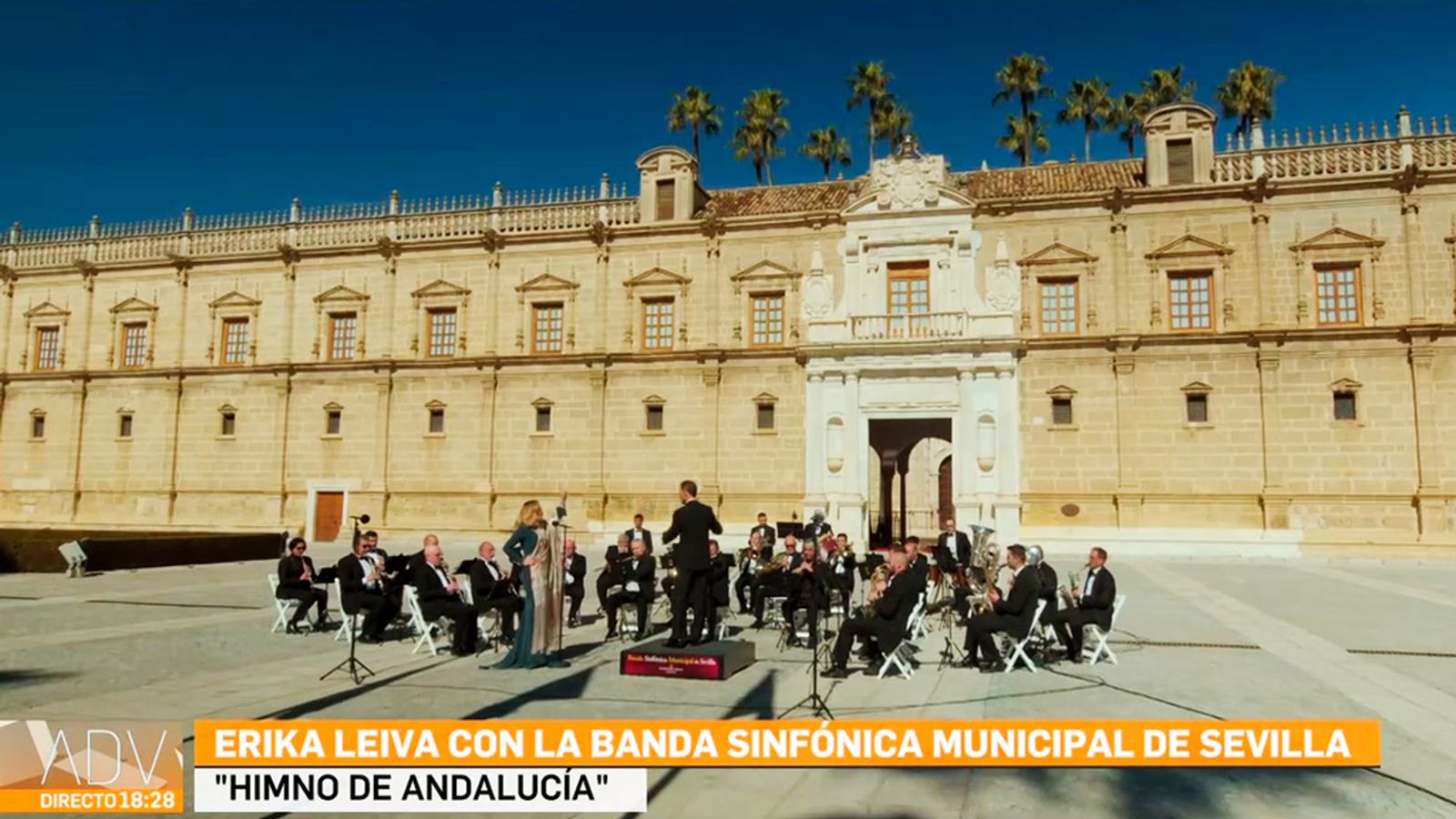 Erika Leiva y la Banda Sinfónica Municipal de Sevilla nos regala una versión muy especial del Himno de Andalucía