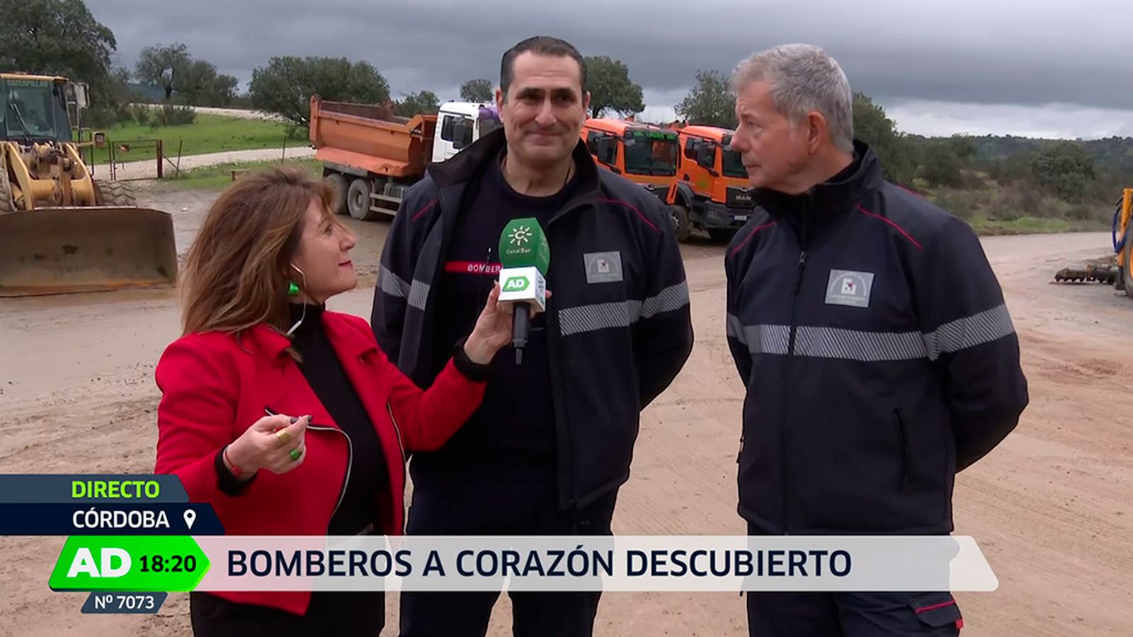 Bomberos de Córdoba recuerdan en AD cómo fue el rescate