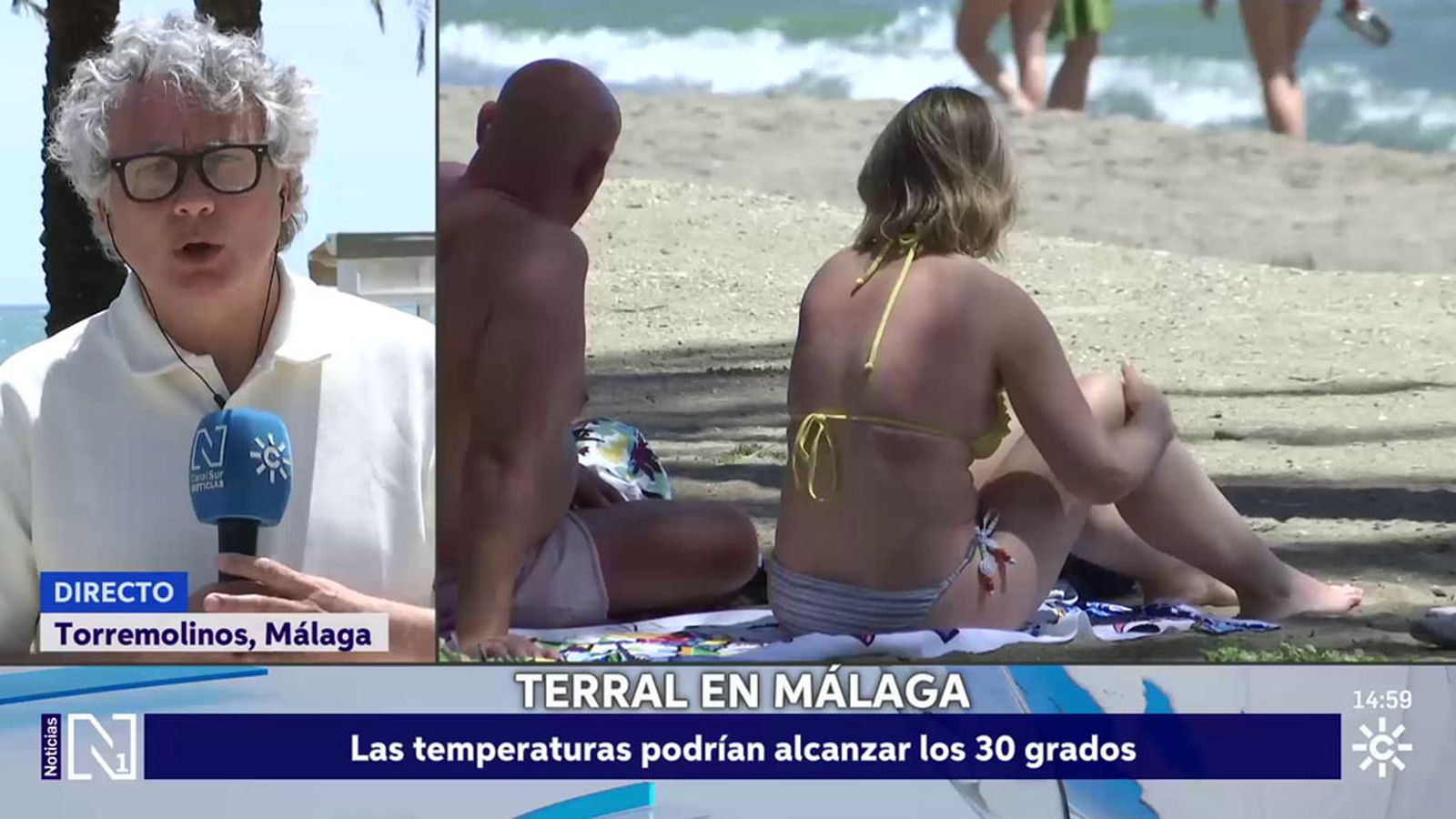 Entra el terral de primavera en Málaga y pone fin a la borrasca atlántica