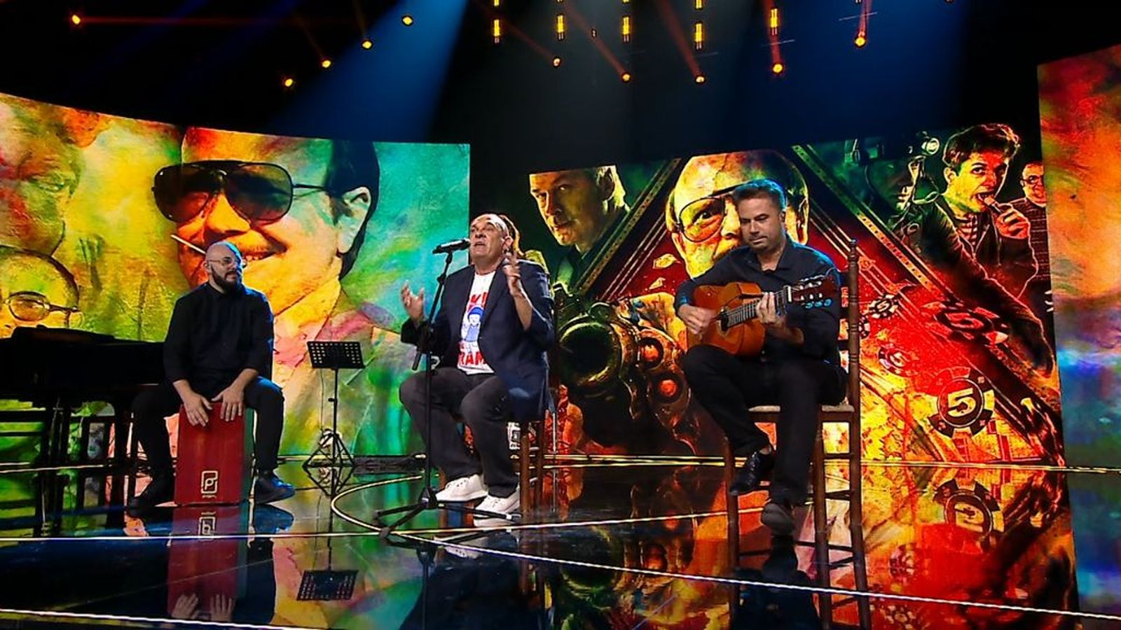 Luis Lara interpreta míticas sevillanas 'Los cuatro detectives' de Pepe da Rosa