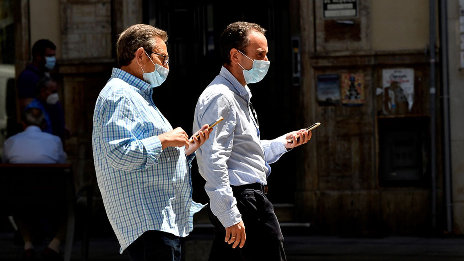 covid mascarillas calle