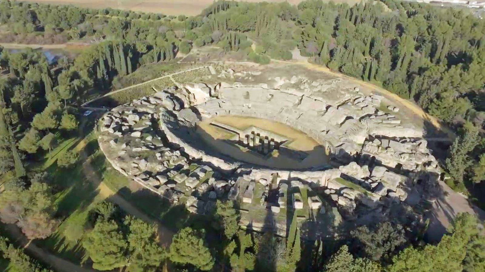 Itálica, la ciudad de la nobleza romana en tiempos de Trajano y Adriano