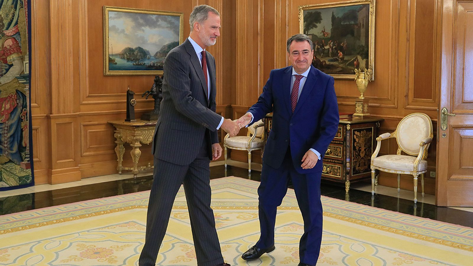 foto Aitor Esteban, ronda de investidura