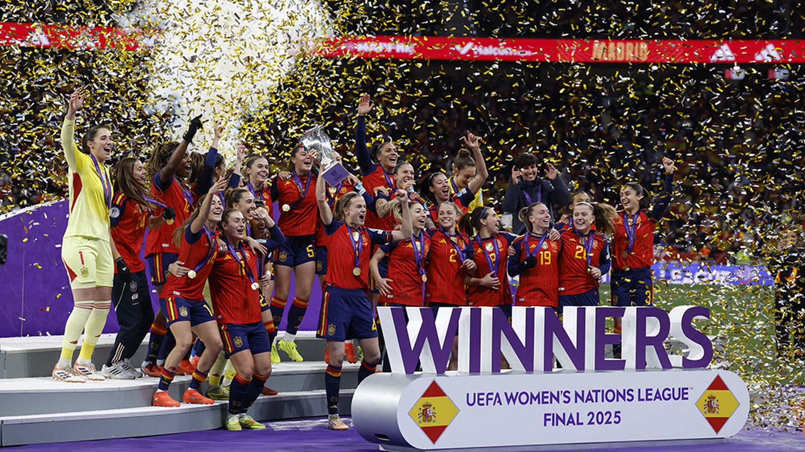 España logra su segunda Liga de Naciones