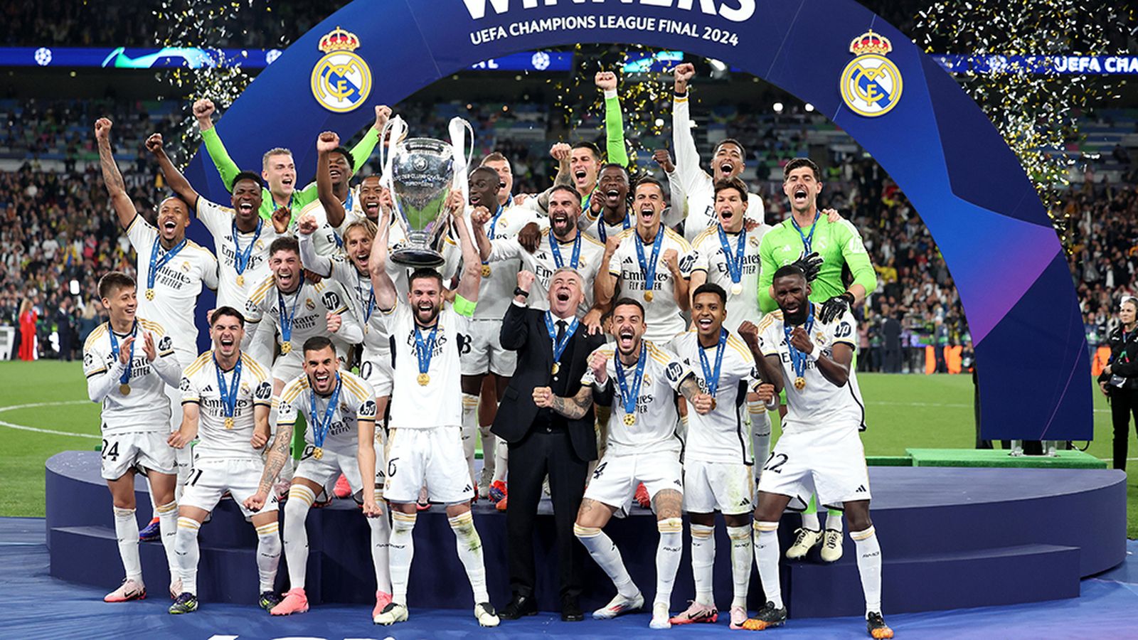 El Madrid gana la 15 Champions
