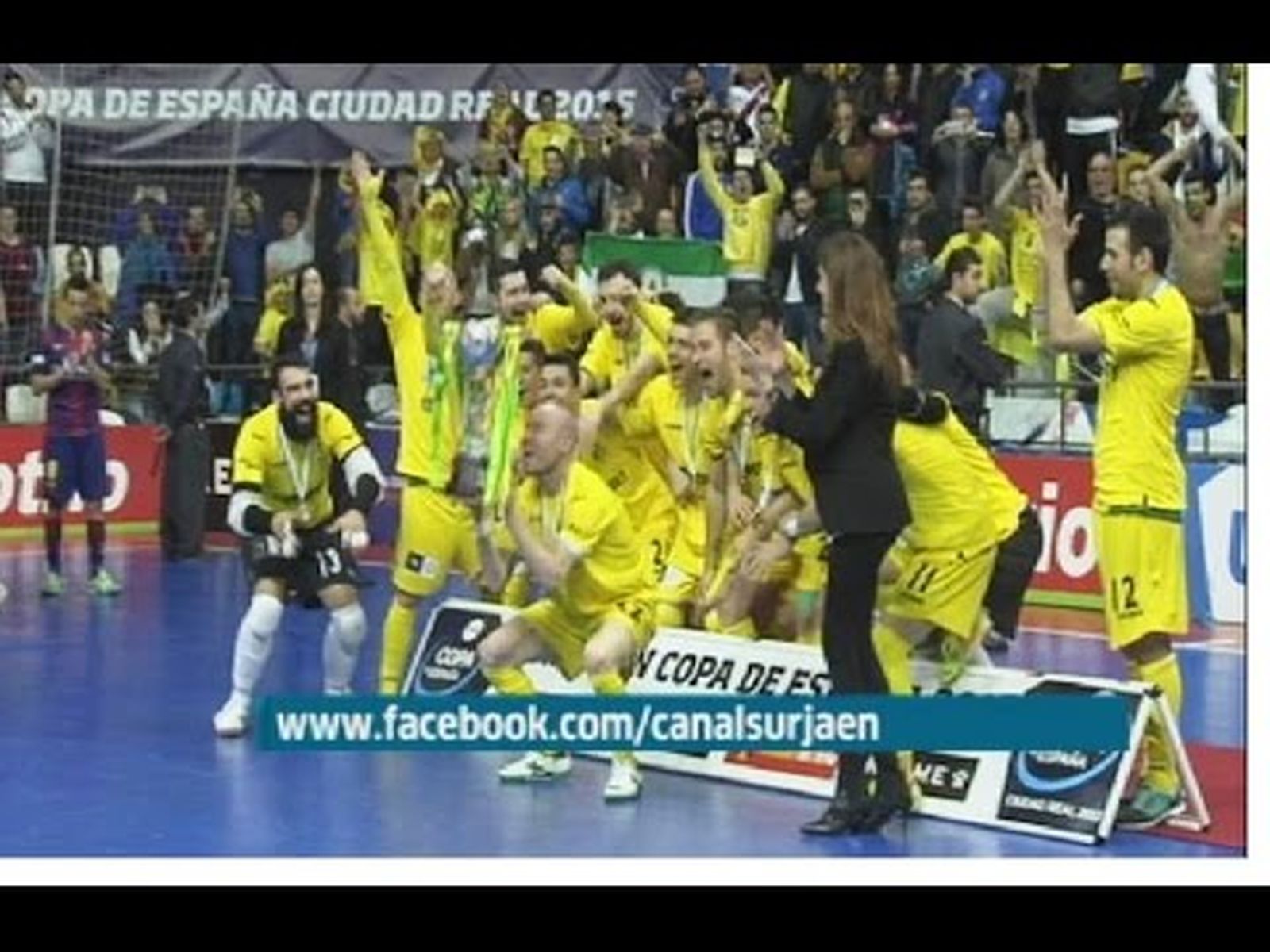 El Jaén gana la Copa de España de Fútbol Sala