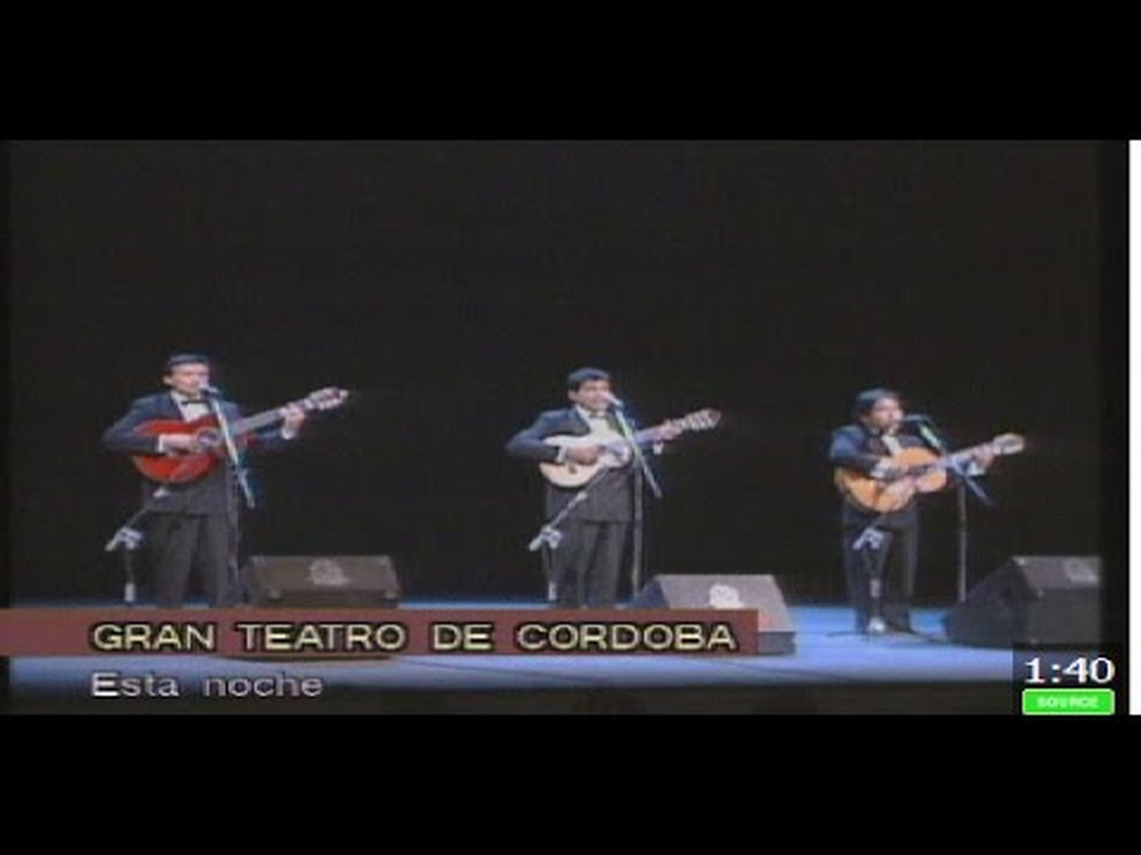 Los Panchos cantan "Historia de un amor" (Gran Teatro de Córdoba, 1995)