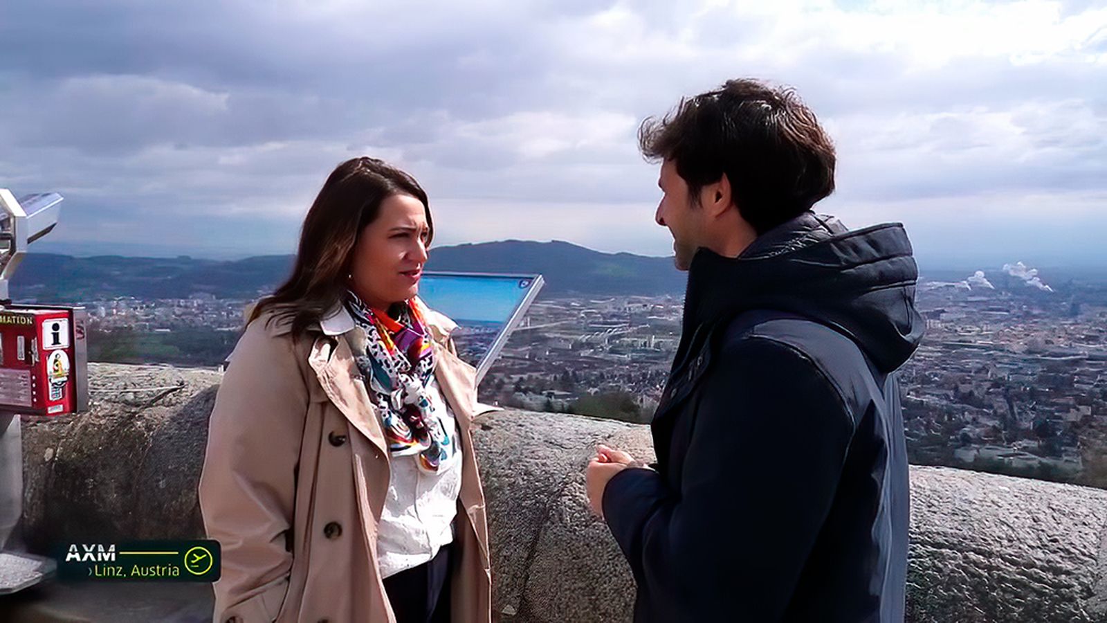 Las espectaculares vistas de Linz atravesada por el río Danubio