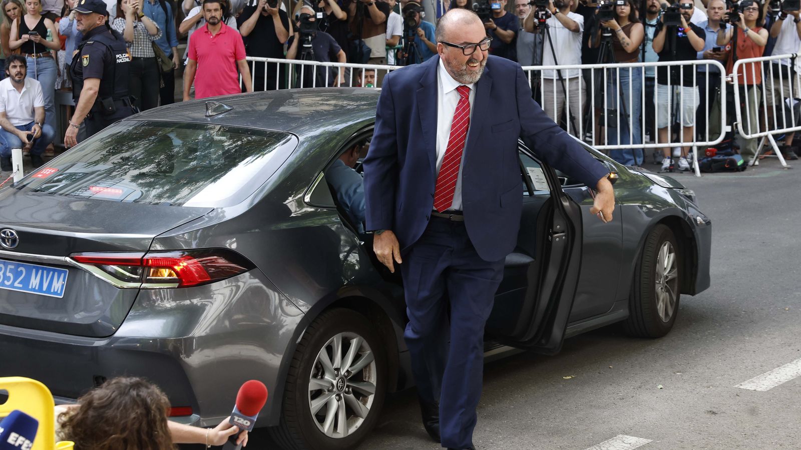 Foto Koldo García, en el Supremo