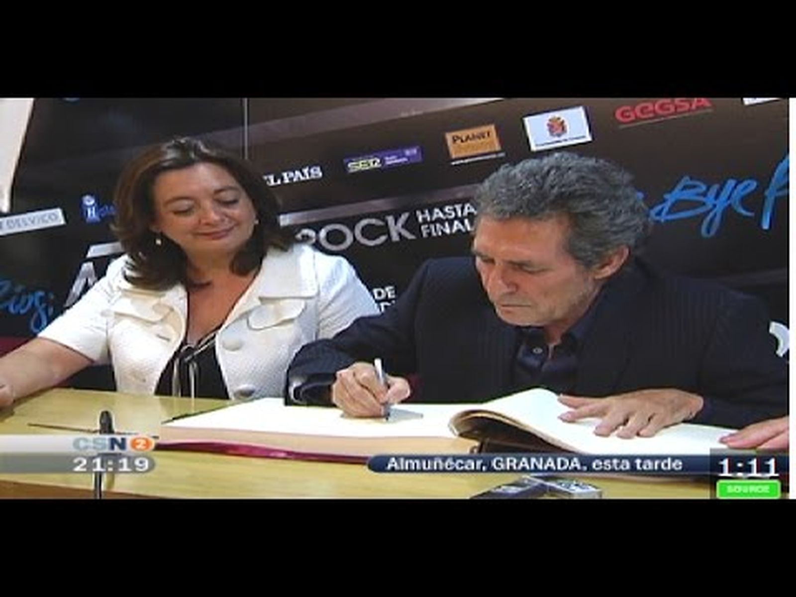 Miguel Ríos primer Embajador del Milenio del Reino de Granada