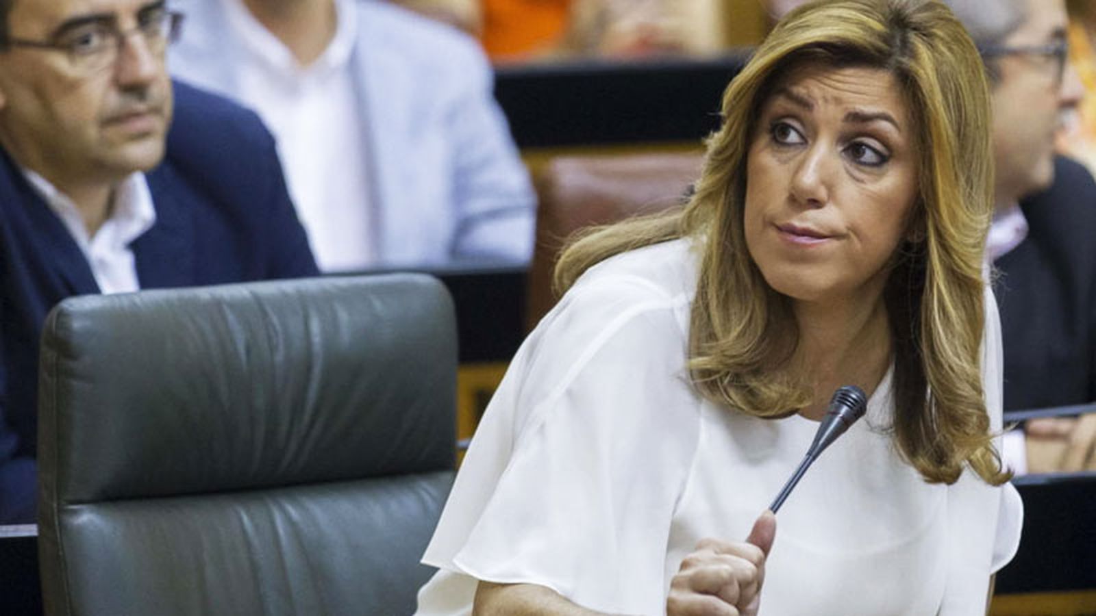 Susana Díaz en el parlamento 2