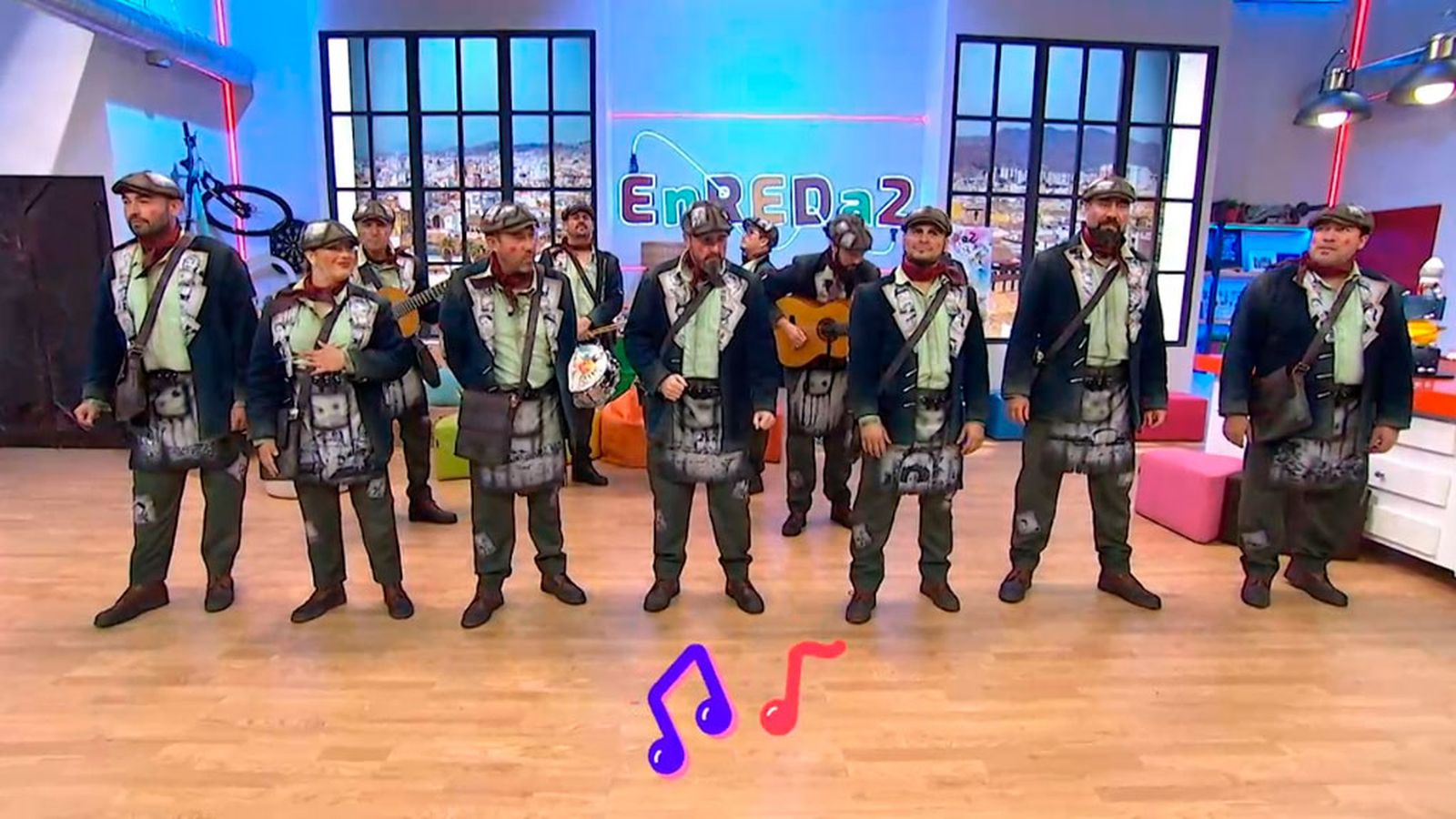 'Los retratistas' nos traen el carnaval al pisito