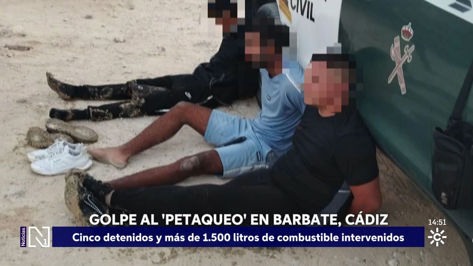 Petaqueo en Barbate