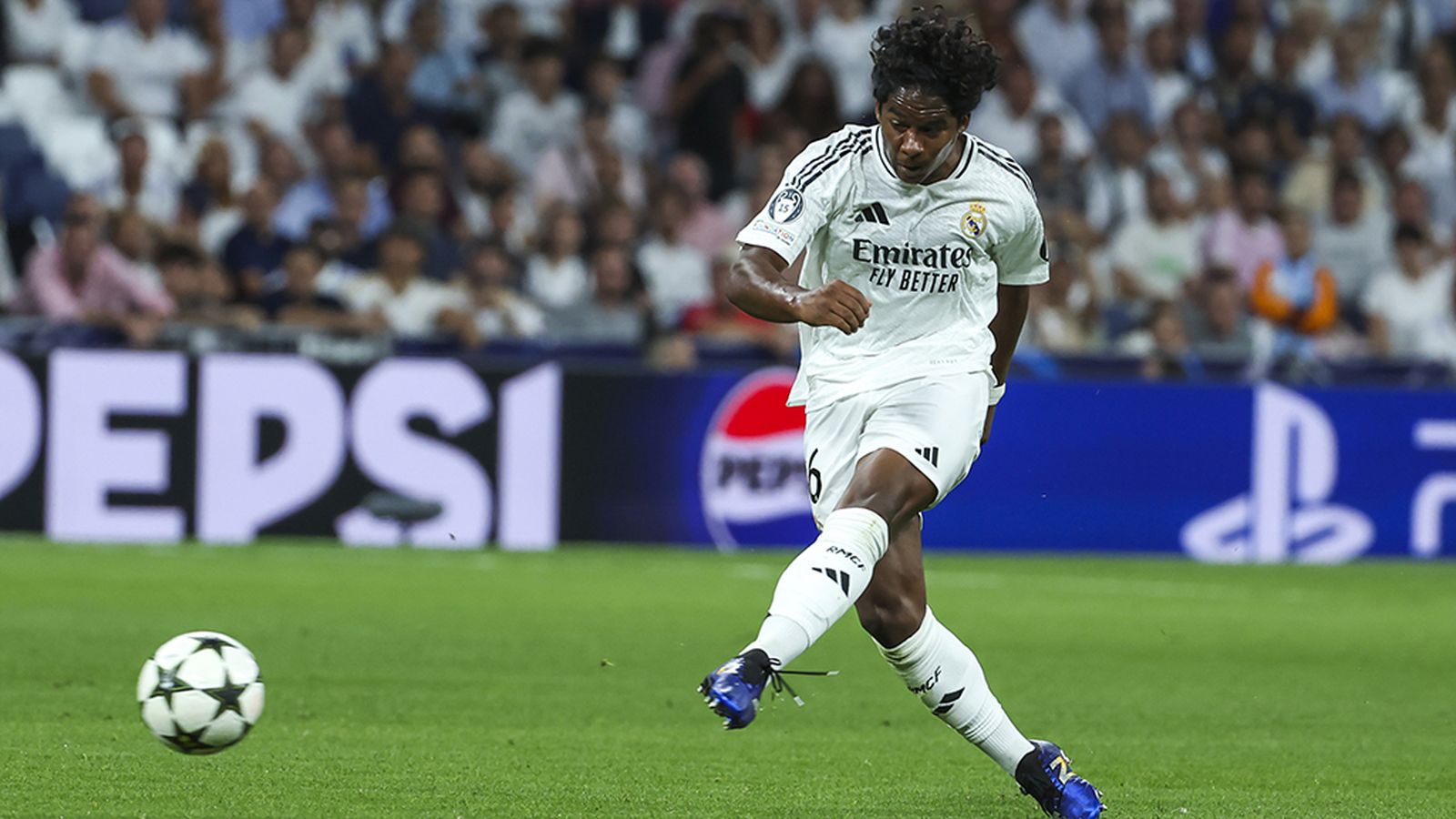 Endrick marca con el Madrid