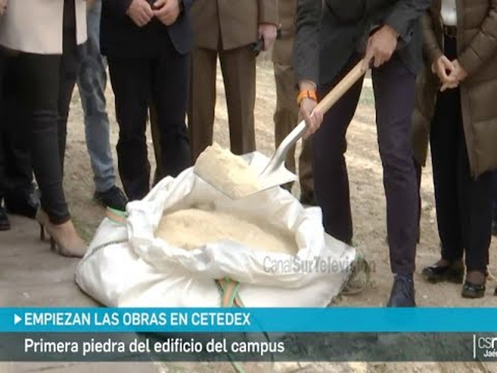 Centro Tecnológico de Desarrollo y Experimentación de Jaén: colocación de primera piedra del CETEDEX