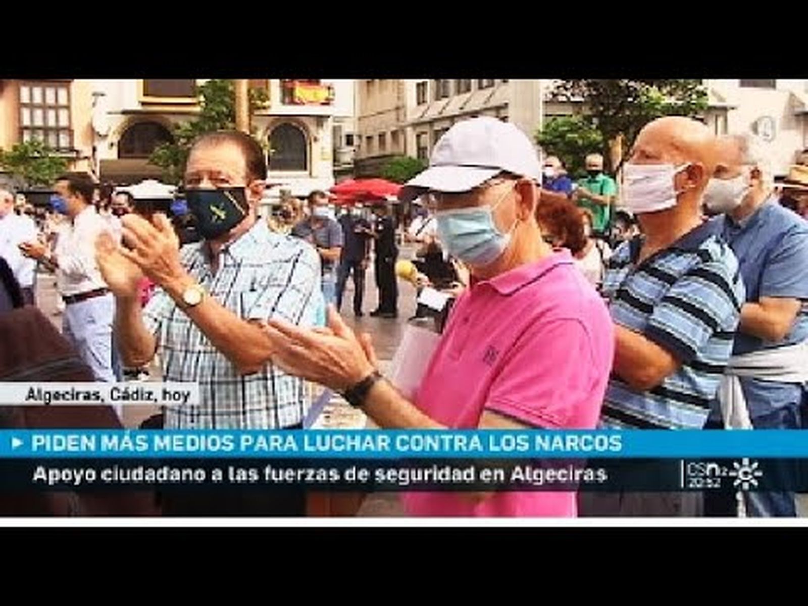 Lucha contra el narcotráfico: protesta ante la falta de recursos en Algeciras (Cádiz)