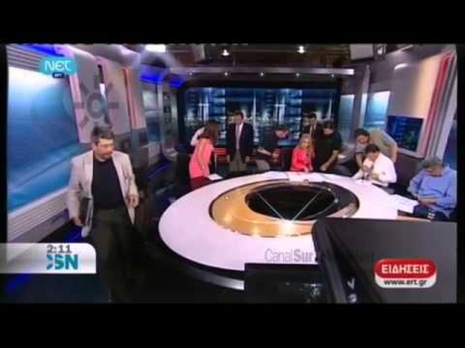 Cierra la Televisión Pública griega