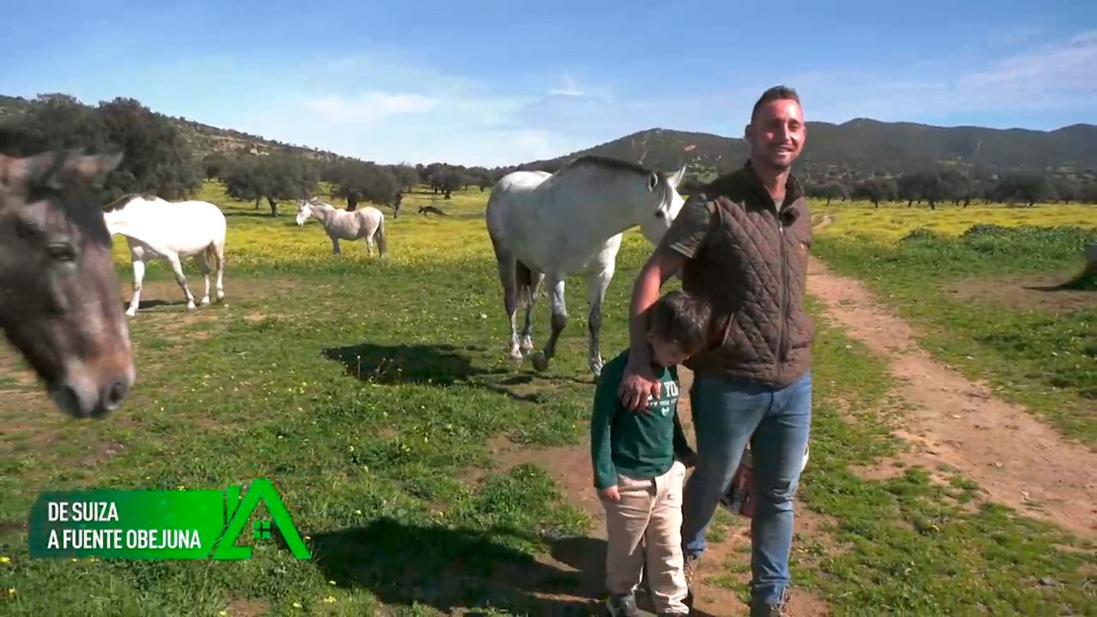 Nació en Suiza pero regresó a Fuente Obejuna, la tierra de sus padres, para hacerse cargo de la yeguada familiar