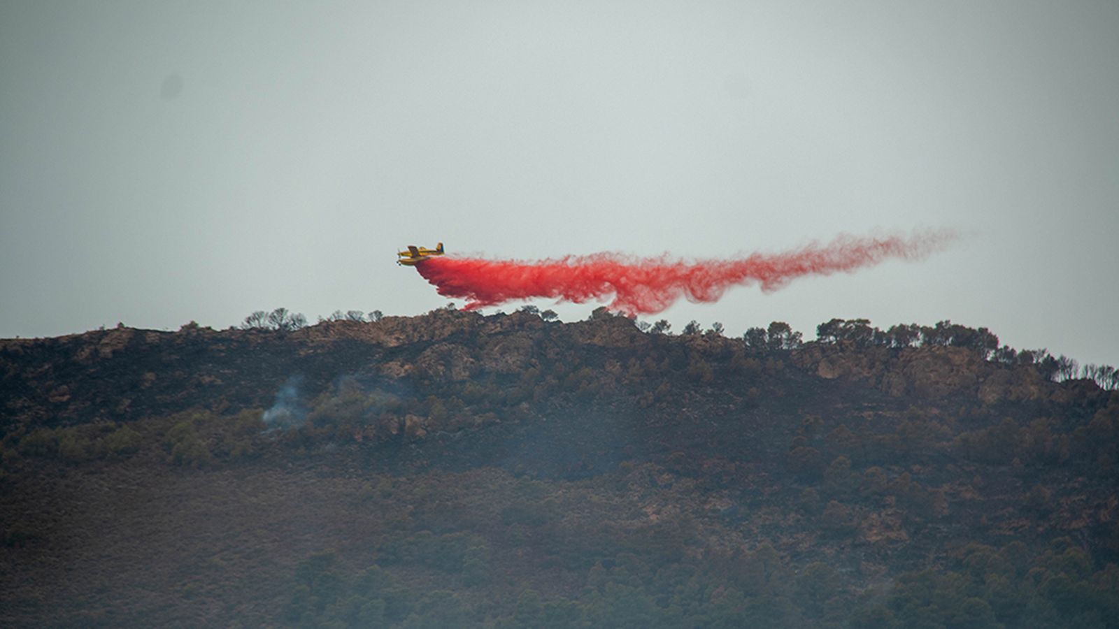 FOTO INCENDIO LOS GUÁJARES