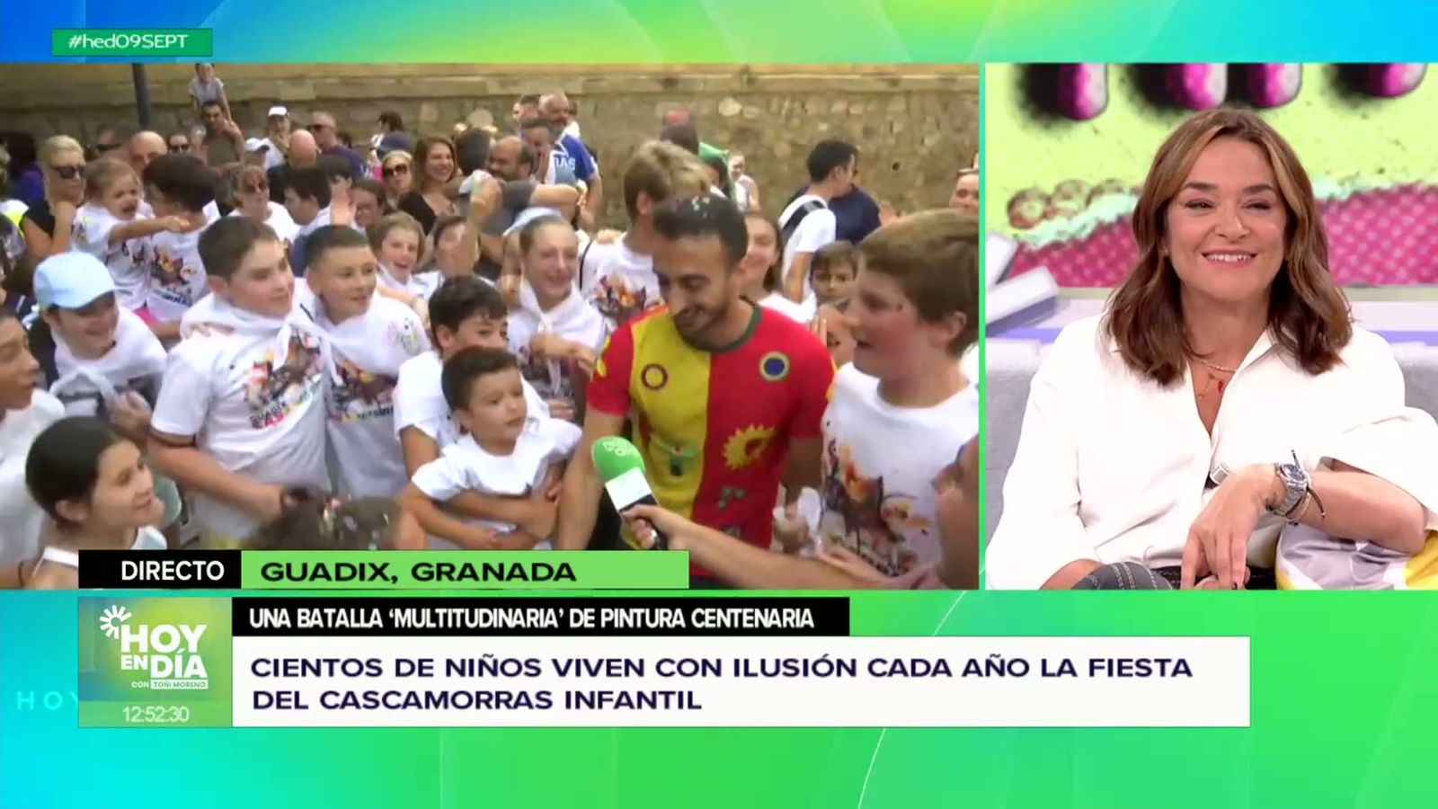 Los niños vibran en Guadix con el retorno del cascamorras